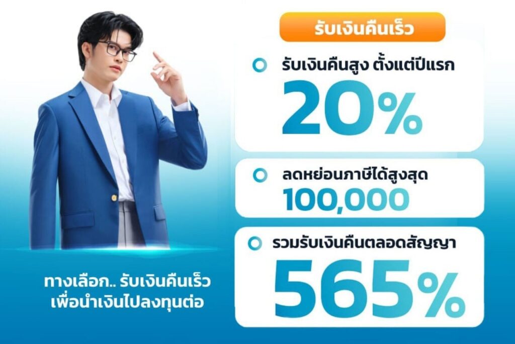 ประกันลดหย่อนภาษี