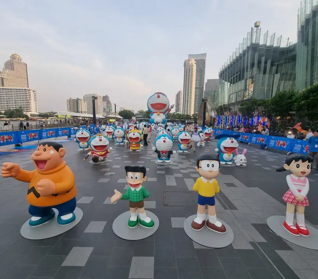 100% Doraemon & Friends Tour in Thailand